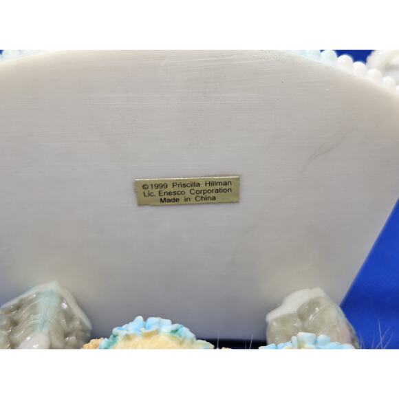 Cherished Teddies  Chantel and Fawn " We're Kindred Spirits  " Figurine w/ Bench - Picture 7 of 8